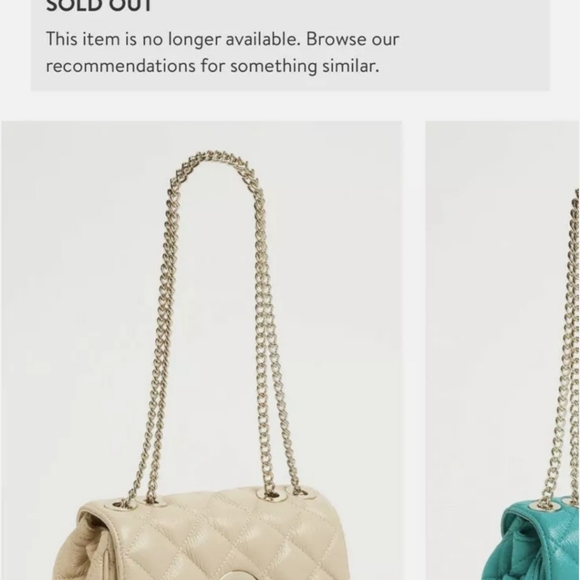 π₯³HPπ₯³Kate Spade Gold Coast Chain Beige Crossbody - Picture 11 of 12